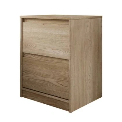 Afbeelding van Meubella Nachtkastje Cuarto Eiken 47 cm