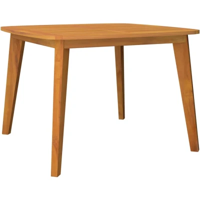 Afbeelding van Tuintafel 110X110X75 Cm Massief Acaciahout