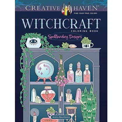 Afbeelding van Creative Haven Witchcraft Coloring Book