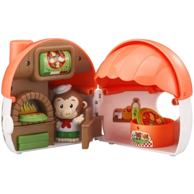 Afbeelding van Klorofil De Paddenstoelen Pizzeria Pocket Editie Compacte Speelset met 1 Speelfiguur