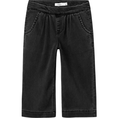 Afbeelding van Name it WIDE Relaxed fit jeans voor kinderen, Maat: 104, Black denim