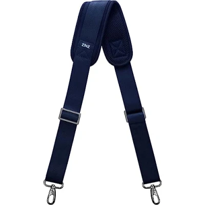 Afbeelding van ZINZ schoudertas, vervangende tas voor verstelbaar en gevoerd, 145 cm, met D ring (blauw, cm)