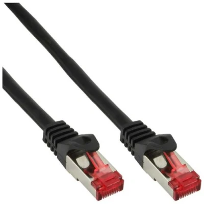 Afbeelding van InLine Patchkabel (PiMF, S/FTP, CAT6, 3 m), Netwerkkabel