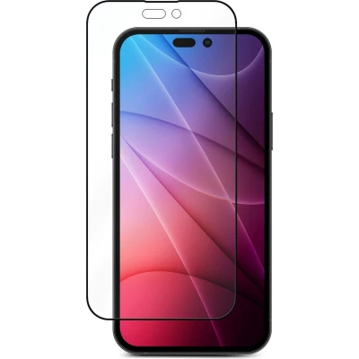 Afbeelding van eSTUFF Titan Shield (25 Stuk, Apple iPhone 14 Pro), Smartphone beschermfolie, Zwart