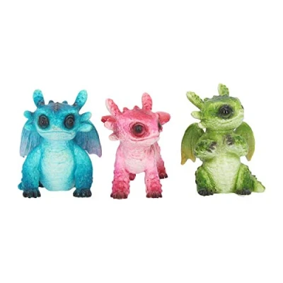 Afbeelding van Nemesis Now Beeldjes/figuren Tiny Dragons (Set of 3) Draak Multicolours