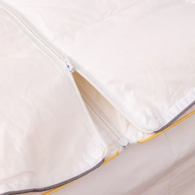 Afbeelding van 4 seizoenen Dekbed Partner Dons White 240x200 cm (Lits Jumeaux) Presence 1260 gr (960 + 300 gr) Discounter.nl