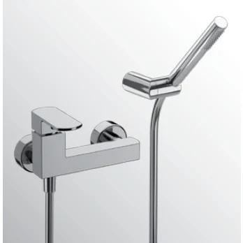 Afbeelding van Huber Dado Douchemengkraan met handdoucheset Chroom DD.000450.21