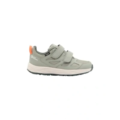 Afbeelding van Jack Wolfskin Woodland Texapore Trainingsschoen voor kinderen, Maat: 28, Mint leaf Textiel/ synthetisch
