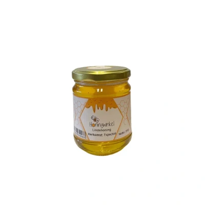 Afbeelding van Lindehoning 250g Tsjechië Honingwinkel (vloeibaar)