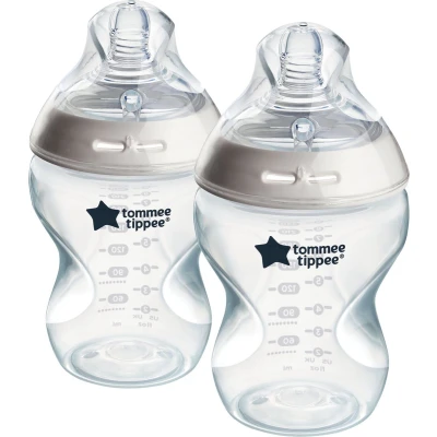 Afbeelding van Tommee Tippee Closer to Nature Zuigflessen 2x 260 ml