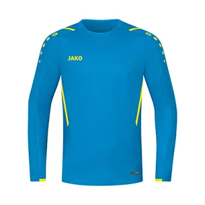 Afbeelding van Sweater Challenge JAKO blauw/fluogeel / 140