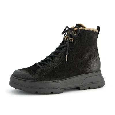 Afbeelding van Paul Green Bottines à lacets pour femme, Noir , 36 EU