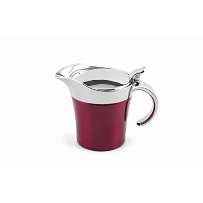 Afbeelding van Karl Weis Sauskom Thermo dubbelwandig in RVS Rood 500 ml