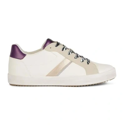 Afbeelding van Geox D Blomiee C Sneakers voor meisjes, Wit en Paars