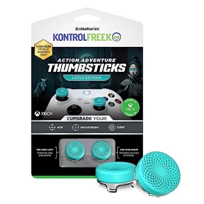 Afbeelding van KontrolFreek Action Lotus Thumbsticks Teal Clear (Xbox)