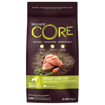 Afbeelding van Wellness Core Grain Free Dog Healty Weight Kalkoen Hondenvoer 1.8 kg