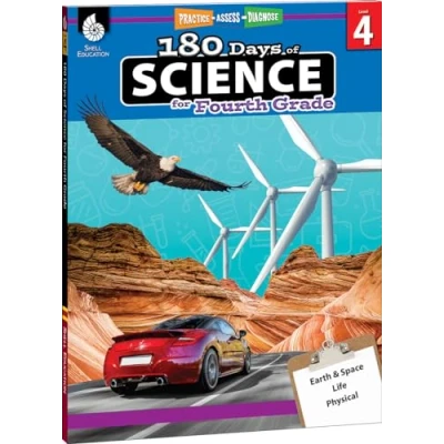 Afbeelding van 180 Days of Science for Fourth Grade