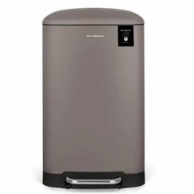 Afbeelding van Les Collectors n883 vuilnisemmer, taupe, 40 l