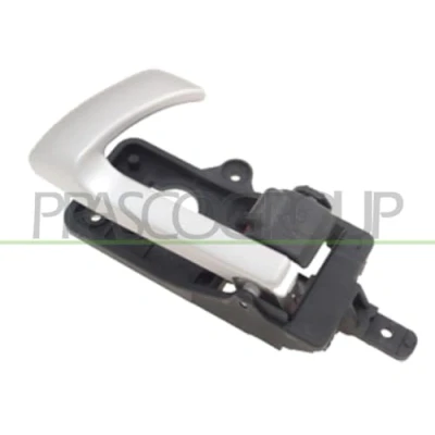 Afbeelding van PRASCO HN8168648 Deurgrepen Binnen, Links achter, voor zwart, zilver