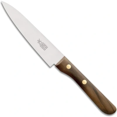 Afbeelding van Robert Herder Universeelmes Petty Omnivore RVS Middenspits Lemmet 13 cm Heft Walnotenhout