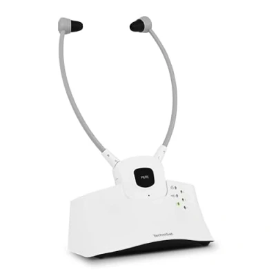 Afbeelding van TechniSat STEREOMAN ISI 3 In Ear oordopjes HiFi Radiografisch, Bluetooth Stereo Wit Volumeregeling