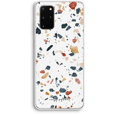 Afbeelding van Case Company® hoesje geschikt voor Samsung Galaxy S20 Plus Terrazzo N4 Soft Cover Telefoonhoesje Bescherming aan alle Kanten en Schermrand