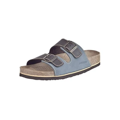 Afbeelding van Dr. Brinkmann Pantolette Pantoffels, Heren, Maat: 37, Ozean Nubukleer