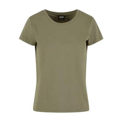 Afbeelding van Urban Classics Sorona Tshirt basic, Dames, Maat: 4XL, Paleolive