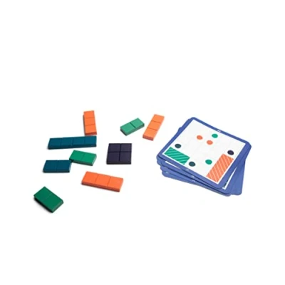 Afbeelding van BS Toys Vierkantpuzzel Educatief Speelgoed Hout Vanaf 6 Jaar Kinderspel Cadeau kind