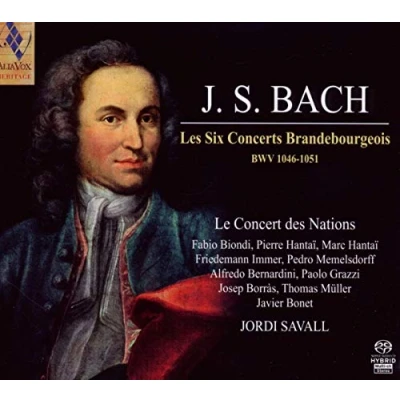 Afbeelding van Le Concert Des Nations Brandenburg Concertos (Super Audio CD)