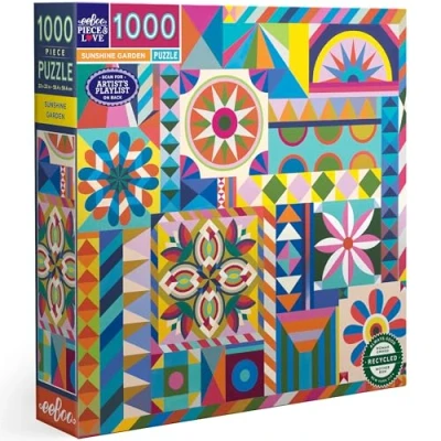 Afbeelding van Sunshine Garden Eeboo Puzzel 1000 stukjes