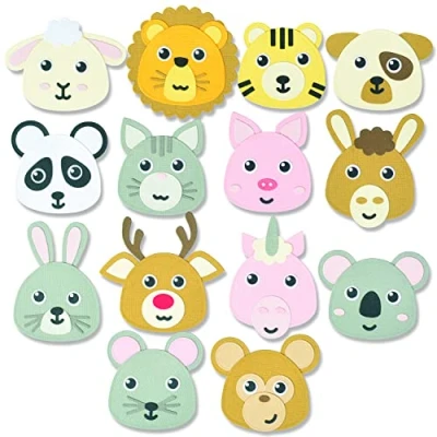 Afbeelding van Sizzix Thinlits Die Set 20PK Build an Animal 665817 Pete Hughes (01 22)