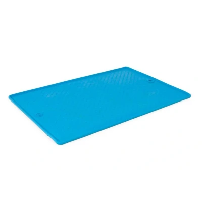 Afbeelding van Dexas Onderlegger Pet Bowl Grippmat Pro Blue