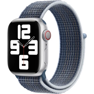 Afbeelding van Apple 45MM Sport LOOP Horloge accessoires, Maat: One Size, Storm blue