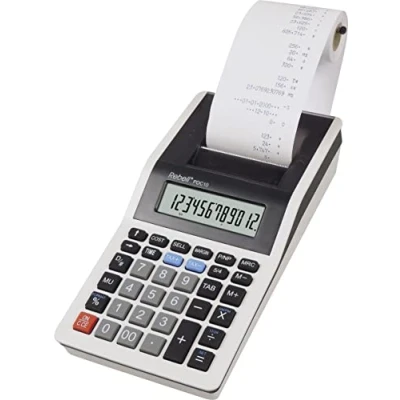 Afbeelding van Rebell Re Pdc10 Wb Printcalculator Wit/Zwart
