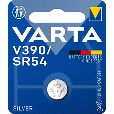 Afbeelding van VARTA 2 x zilveren oxide batterij voor horloges V390 (SR54) 1,55 volt