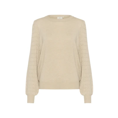 Afbeelding van Kaffe Trui, Dames, Maat: 40, Feather gray melange