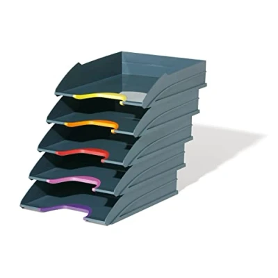 Afbeelding van Durable Varicolor Briefmand, verschillende kleuren, 5 Stuk