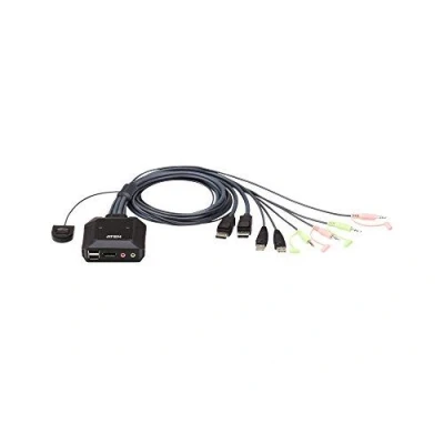 Image de Aten CS22DP switch kvm DisplayPort / USB avec telecommande
