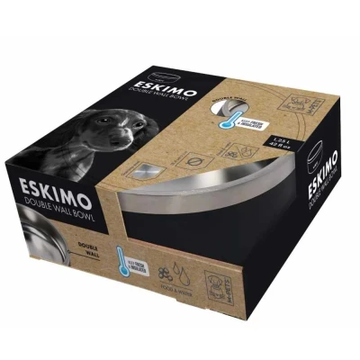 Afbeelding van M Pets Dubbelwandige Drink of Voerbak Eskimo Zwart