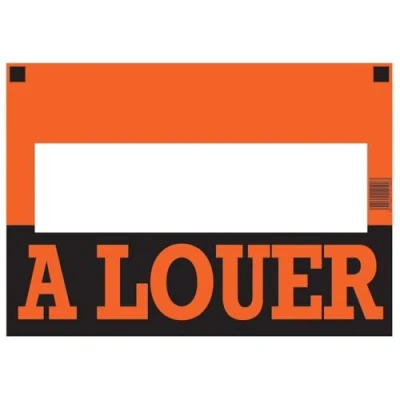 Afbeelding van affiche A louer, pak van 10 stuks