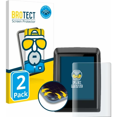 Afbeelding van BROTECT Screenprotector voor Bosch Kiox 500 Folie Beschermfolie matte volledig dekking (2 Stuks)