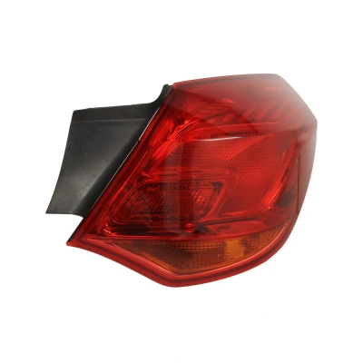 Afbeelding van TYC 11 11647 01 2 Achterlicht rechts Buitenste deel Rood Zonder lamphouder OPEL: Astra J Hatchback
