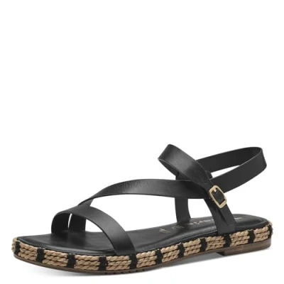 Afbeelding van Tamaris Espadrilles, Dames, Maat: 36, Black Leer