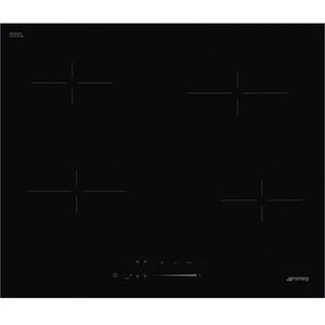 Afbeelding van Smeg Vitrokeramische Kookplaat 60 Cm 4 Zones Vlakbouw Of Standaard Opbouw Rechte Rand