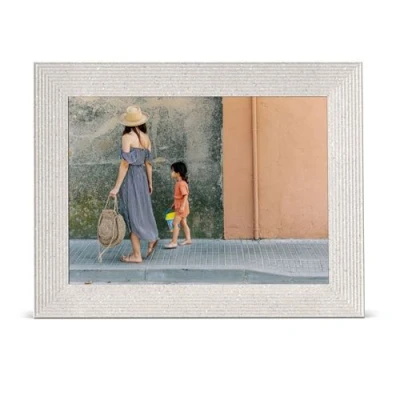 Image de Cadre photo numérique Aura Mason Luxe 9.7&quot; Blanc