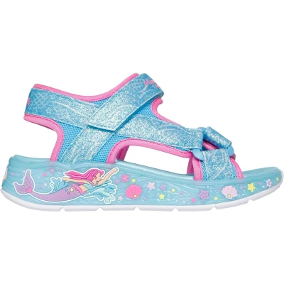 Afbeelding van Skechers Mermaid Dreams Sandalen blue/multicoloured voor kinderen, Maat: 33, Blue/multi/coloured Schoenen