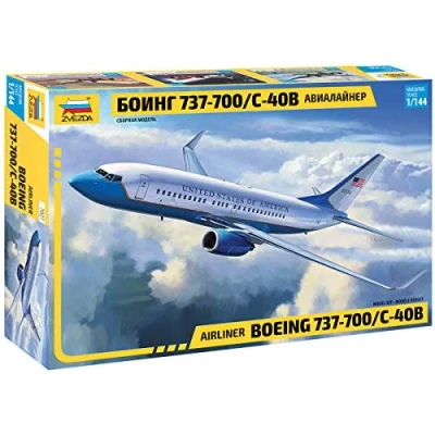 Afbeelding van Zvezda Boeing 737 700 (12/19) * (Zve7027) modelbouwsets, hobbybouwspeelgoed voor kinderen, modelverf en accessoires