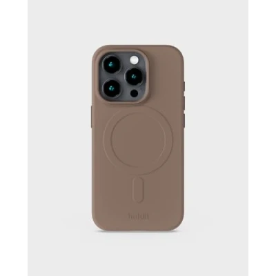 Afbeelding van Holdit Soft MagSafe Case voor de Apple iPhone 15 Pro Mocha Brown