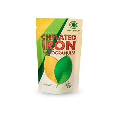 Afbeelding van R&amp;R SHOP Gechelateerd ijzer, revitaliseert en beschermt de groei van planten wortels (EDDHA), 45g toegestaan in biologische landbouw